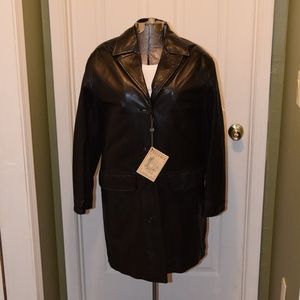 SIGILLO DI GARANZIA ITALIAN LEATHER JACKET SIZE 10